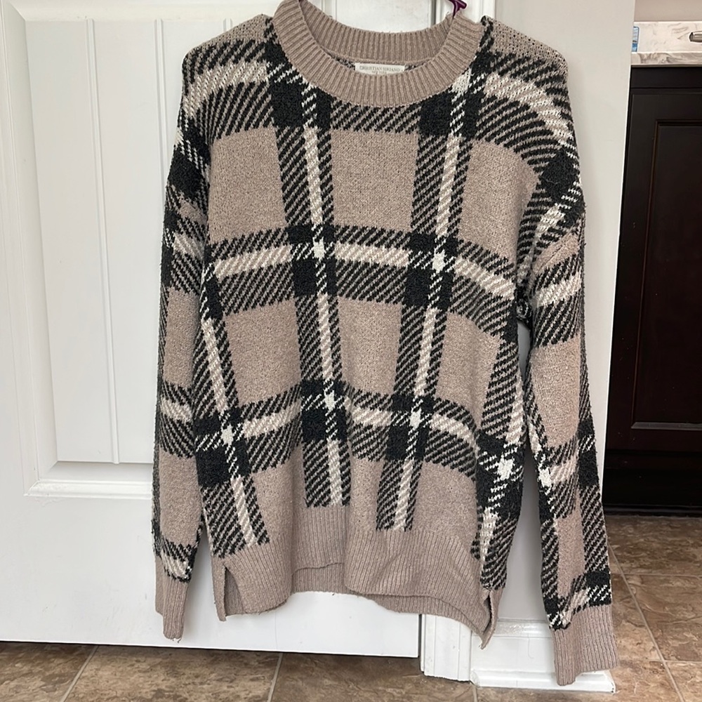 Women’s Plaid Sweater